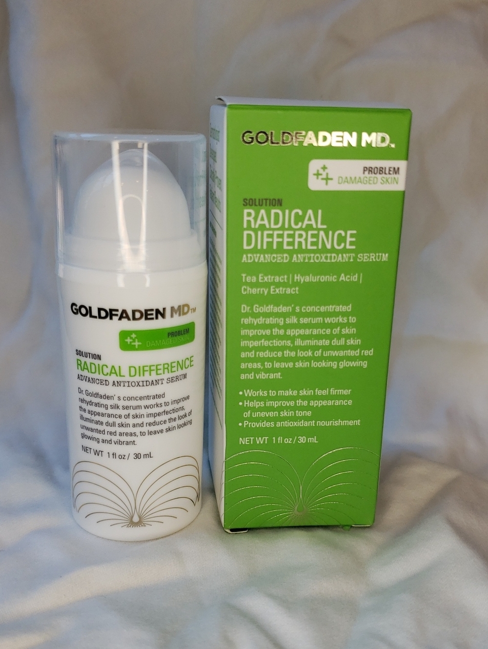 Goldfaden Md Radical Difference Facial Serum Moisturizer 1 oz